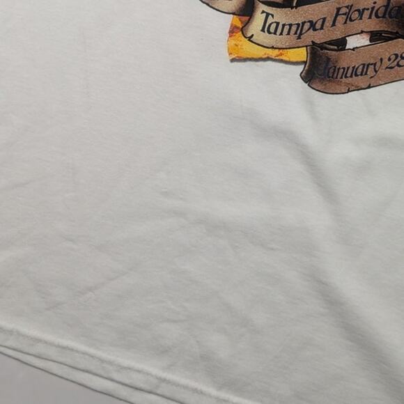 Vintage Superbowl XXXV 2001 Tampa Florida Logo Athletic Shirt NEW W/ TAG Size XL - Picture 4 of 10